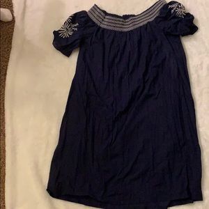 Blue long summer dress brand new with no tags